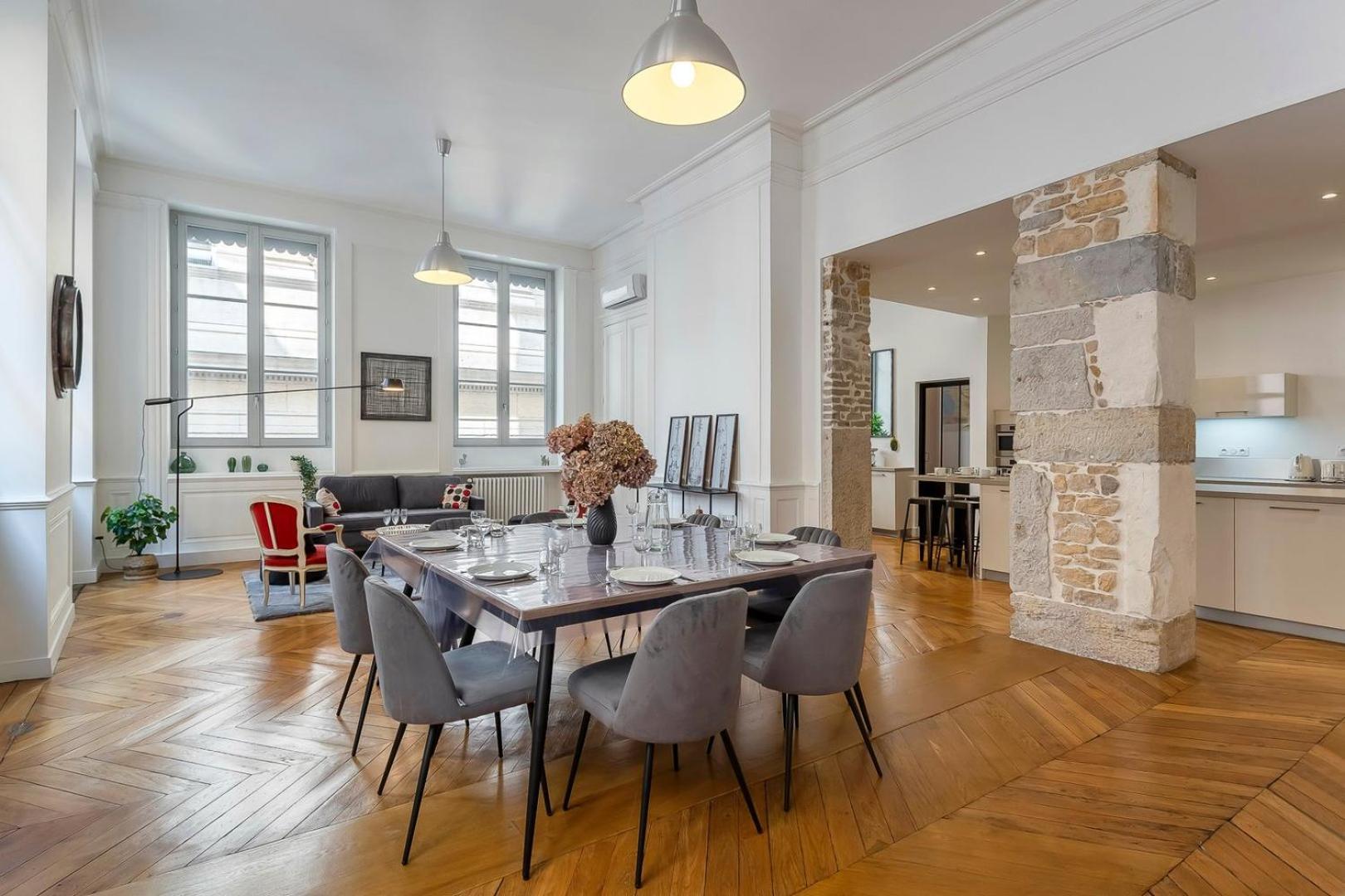 Charlie-Meublee Haut De Gamme-Duplex-260M2-Lyon 1 מראה חיצוני תמונה