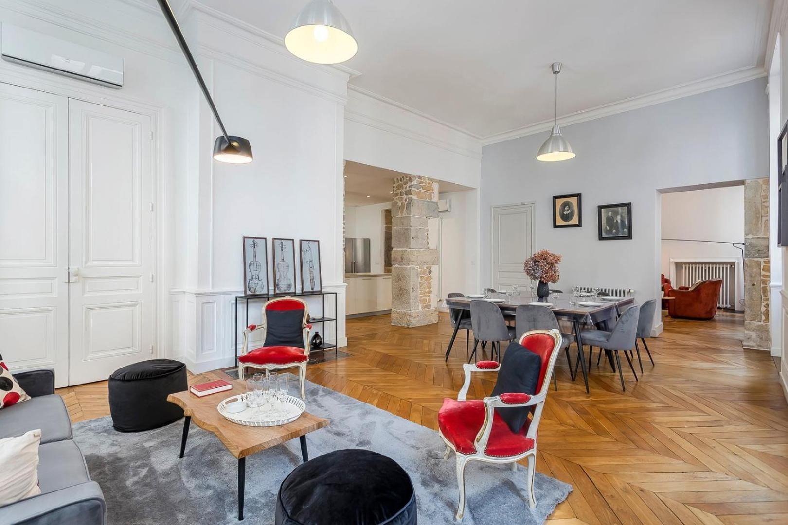 Charlie-Meublee Haut De Gamme-Duplex-260M2-Lyon 1 מראה חיצוני תמונה