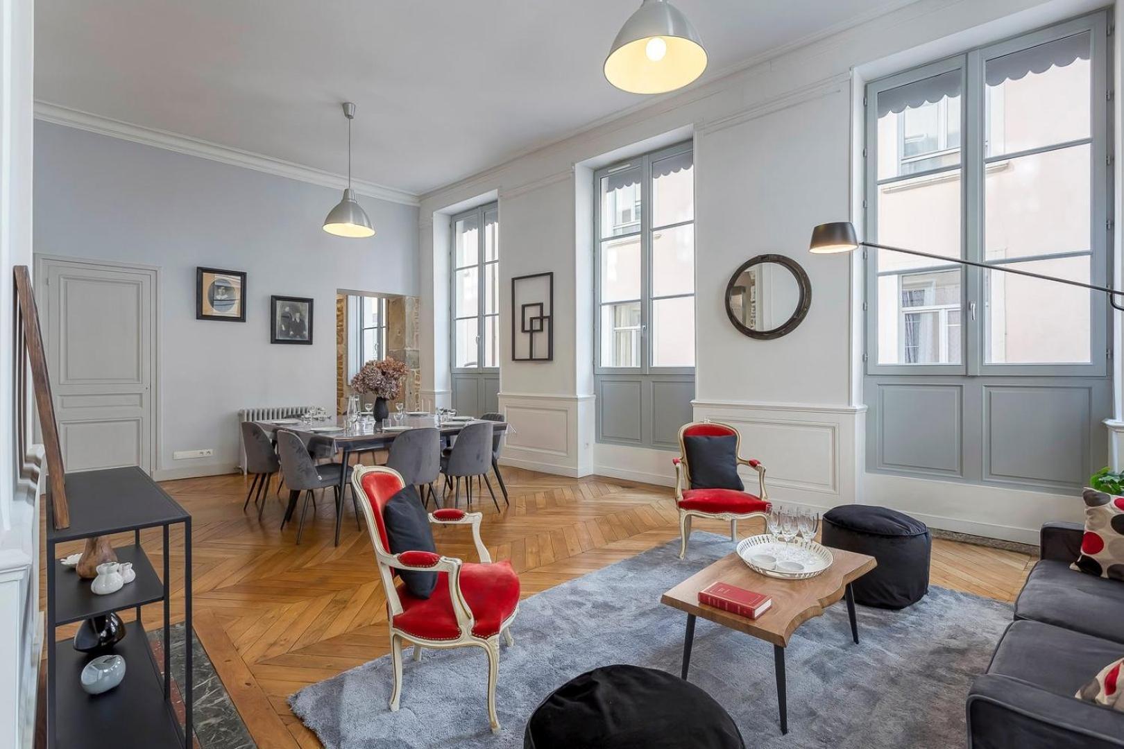 Charlie-Meublee Haut De Gamme-Duplex-260M2-Lyon 1 מראה חיצוני תמונה